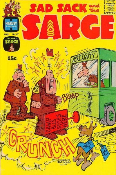 Sad Sack And The Sarge #87 Comic