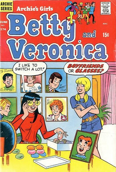 Archie's Girls Betty and Veronica #174 Comic