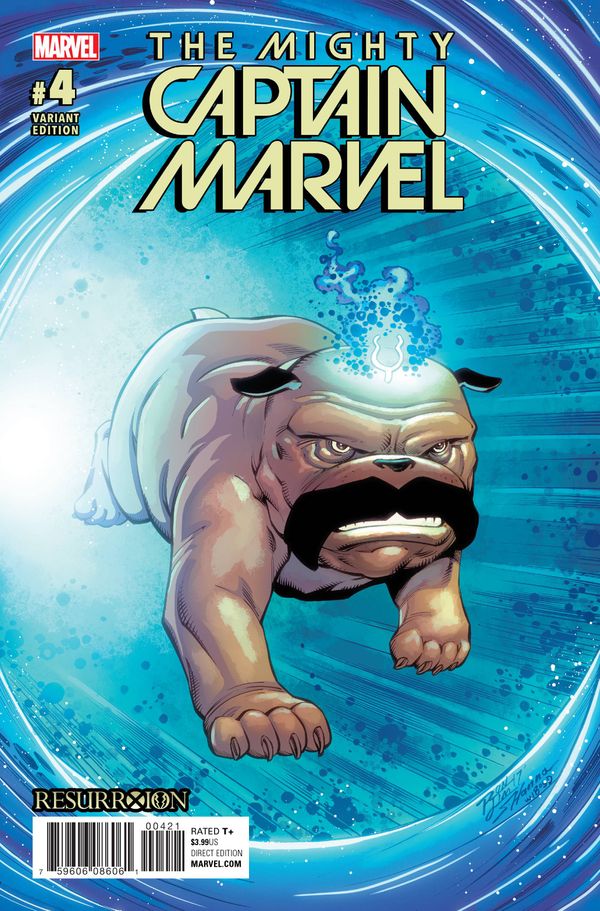 Mighty Captain Marvel  #4 (Lim Resurrxion Variant)