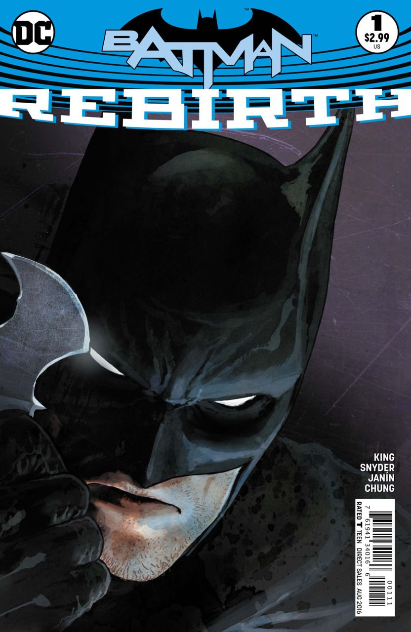 Batman Rebirth #1 Comic