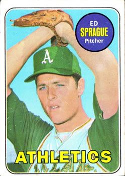 Ed Sprague 1969 Topps #638 Sports Card