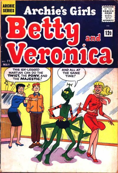 Archie's Girls Betty and Veronica #77 Comic