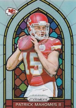 Patrick Mahomes II 2017 Panini Prizm - Stained Glass #10 Sports Card