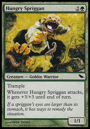 Hungry Spriggan (Shadowmoor) Trading Card