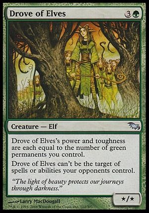 Drove of Elves (Shadowmoor)