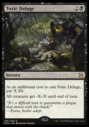 Toxic Deluge (Eternal Masters) Trading Card