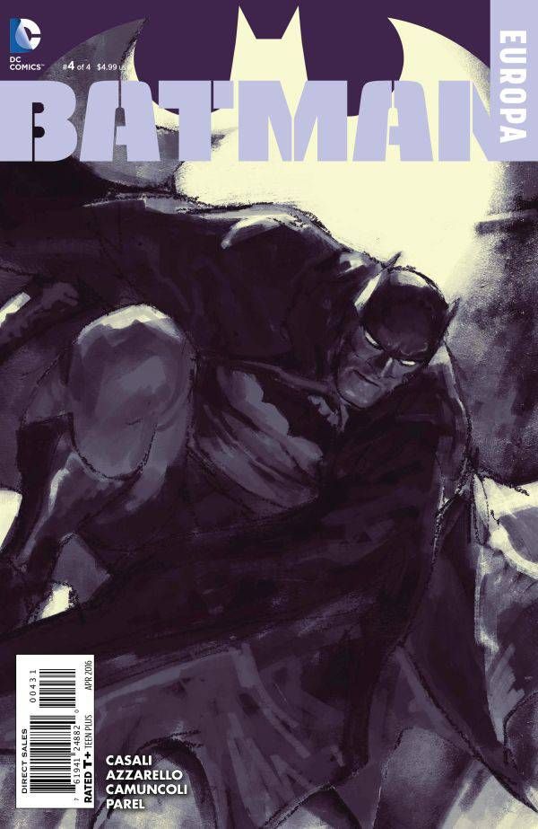 Batman: Europa #4 (Black & White Variant Cover)