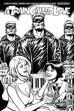 Train Called Love #4 (Cover B 10 Copy B&amp;w Cover)