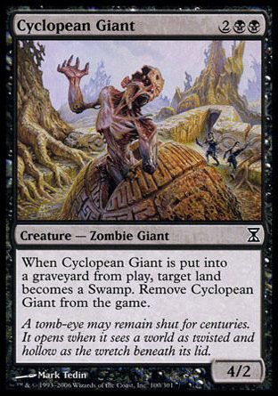 Cyclopean Giant (Time Spiral) Trading Card