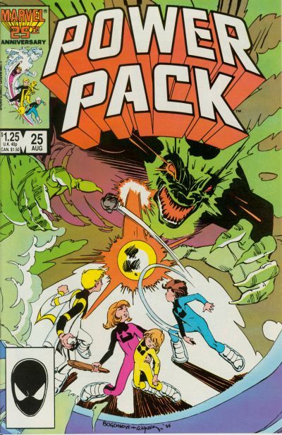 Power Pack #25 Comic