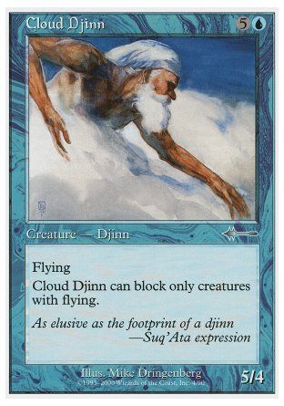 Cloud Djinn (Beatdown) Trading Card