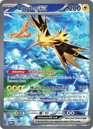 Zapdos ex (202/165) - 151
