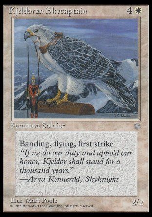 Kjeldoran Skycaptain (Ice Age) Trading Card