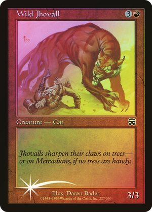 Wild Jhovall (Mercadian Masques - Foil)