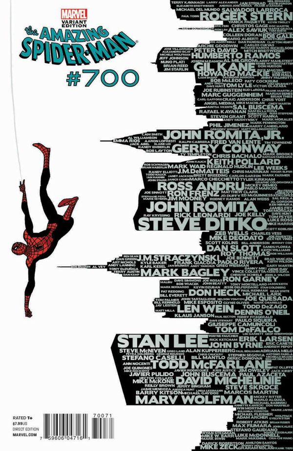 Amazing Spider-Man #700 (Martin Cover)