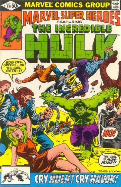 Marvel Super-Heroes #99 Comic