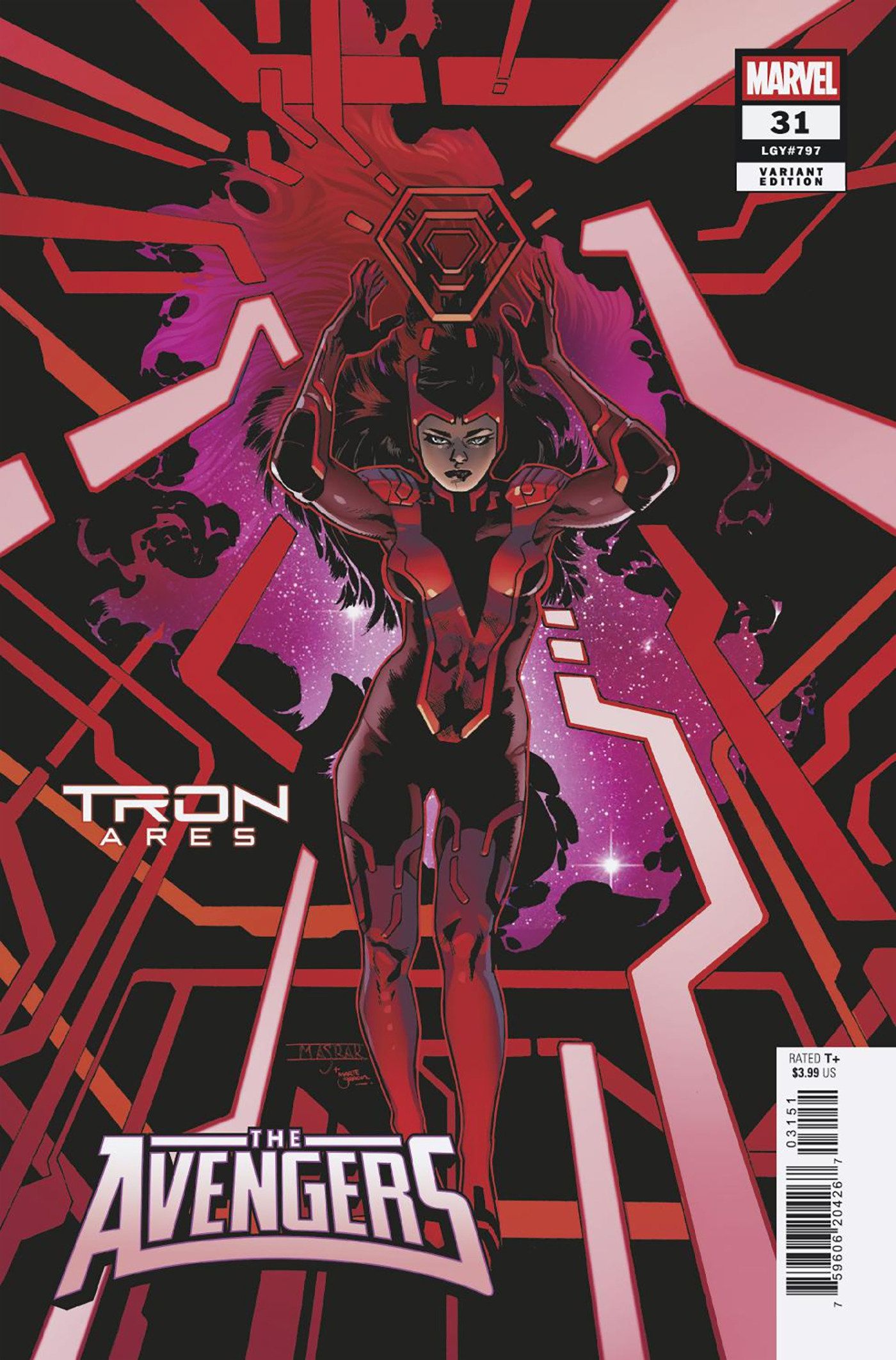 Avengers #31 (Mahmud Asrar Tron: Ares Variant) Comic