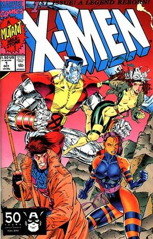 X-Men #1 (Gambit, Psylocke, Colossus, and Rogue Var)
