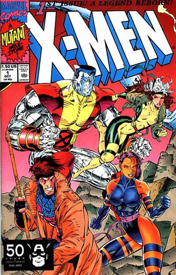 X-Men #1 (Gambit, Psylocke, Colossus, and Rogue Var)