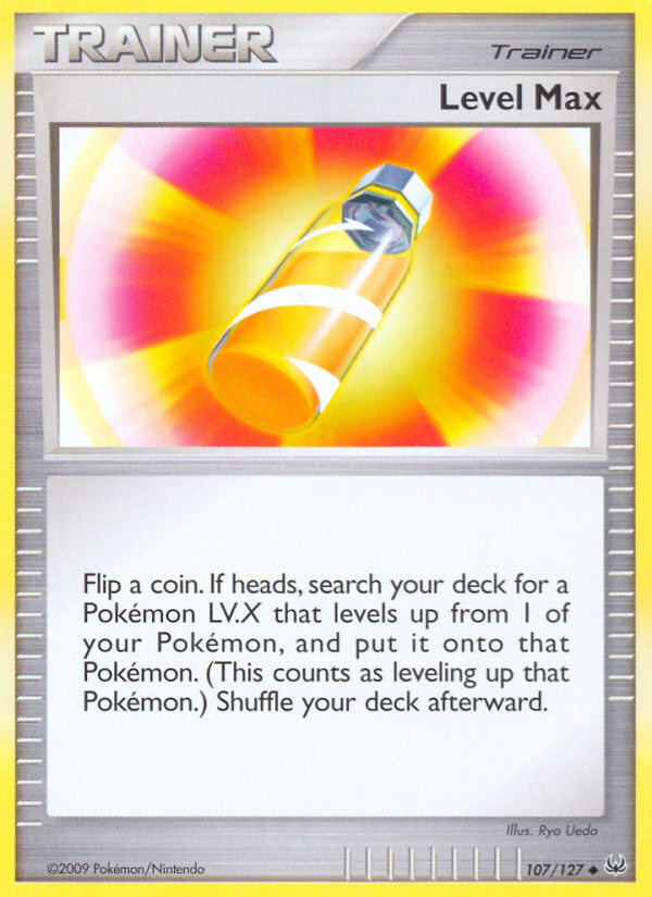 Level Max (Trainer: Item) (107/127) - Platinum Pokémon Card