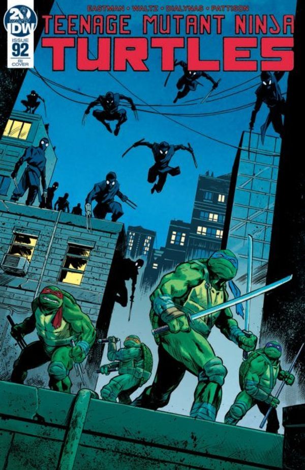 Teenage Mutant Ninja Turtles #92 (10 Copy Cover Walsh)