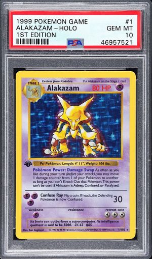 Alakazam (1/102) - Base (1st Edition)