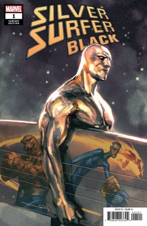 Silver Surfer: Black #1 (Parel Variant)