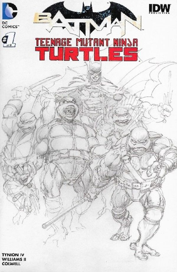 Batman/Teenage Mutant Ninja Turtles #1 (Dynamic Forces Sketch Edition)