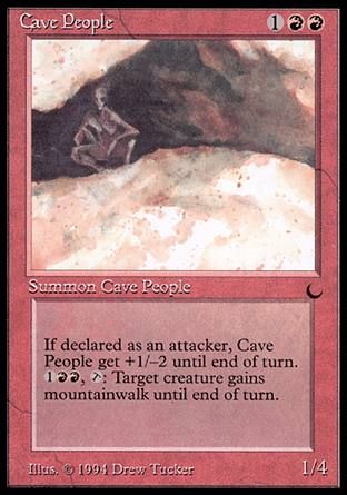 Cave People (The Dark) Trading Card