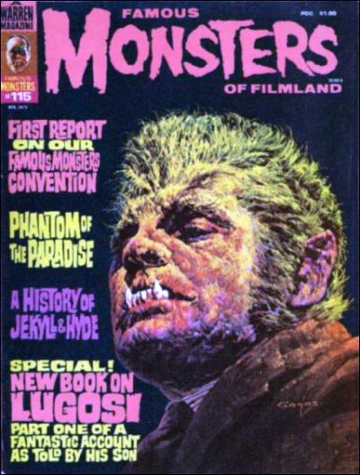 Famous Monsters of Filmland #115 Comic