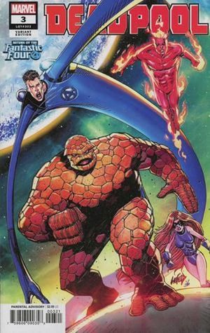 Deadpool #3 (Liefeld Return Of Fantastic Four)