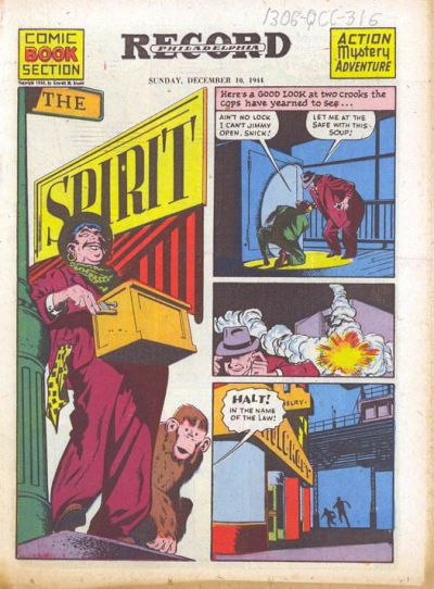 Spirit Section #12/10/1944 Comic