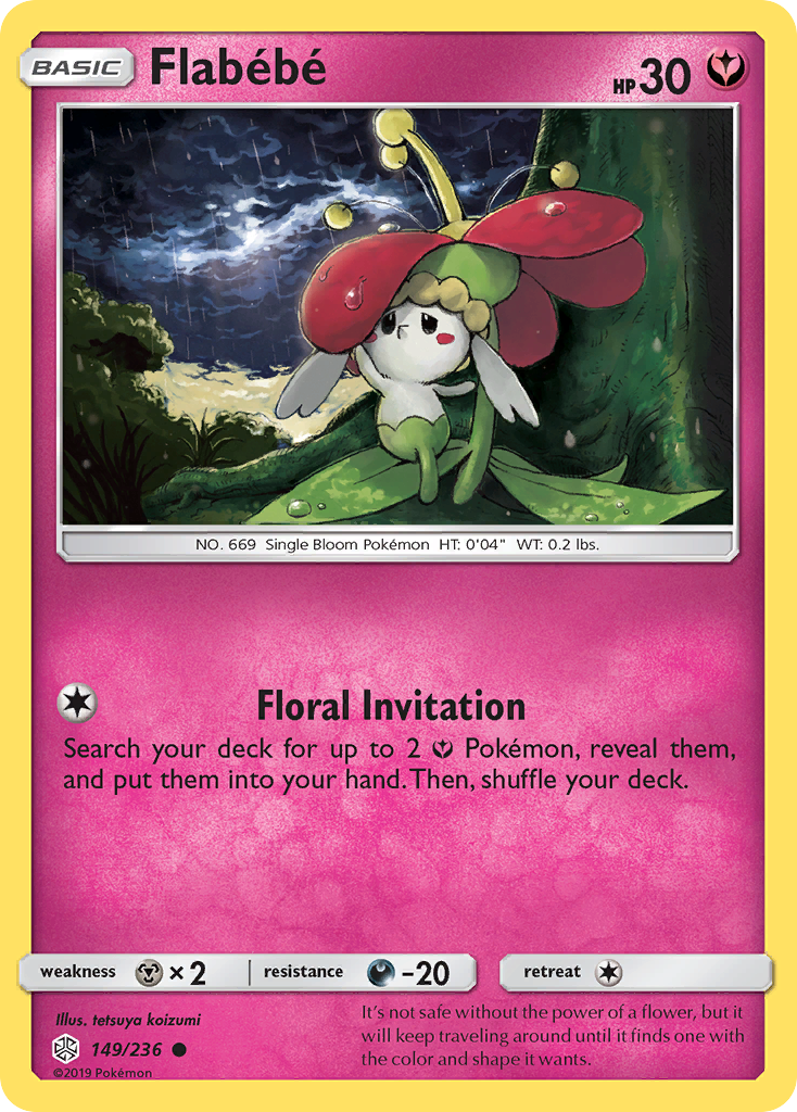 Flabébé (149/236) - Cosmic Eclipse Pokémon Card