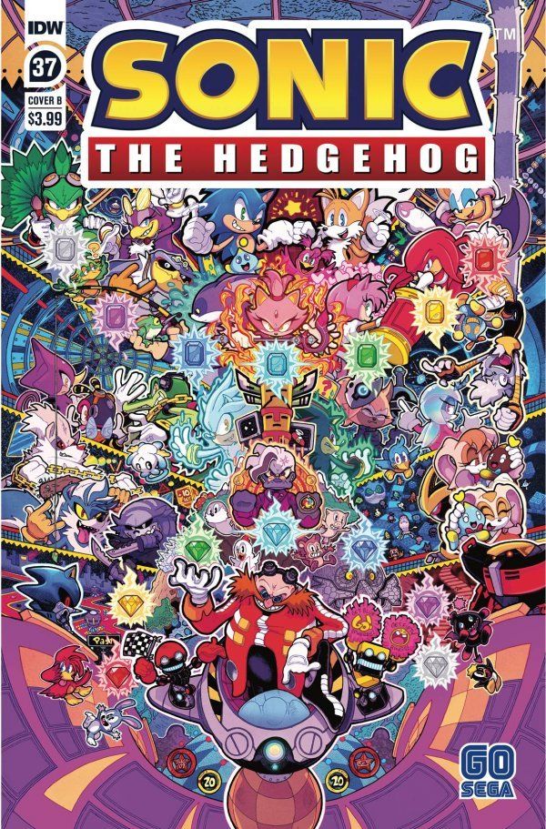 Sonic The Hedgehog #37 (Cover B Jon Gray)