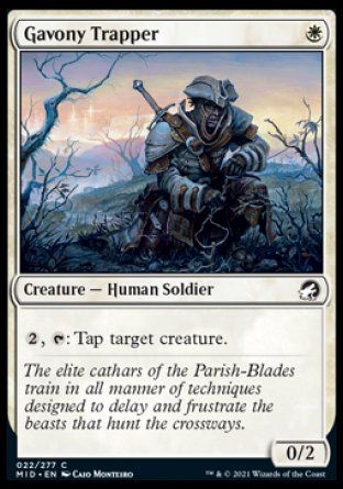 Gavony Trapper (Innistrad: Midnight Hunt) Trading Card