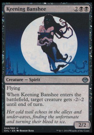 Keening Banshee (Duel Decks : Anthology) Trading Card