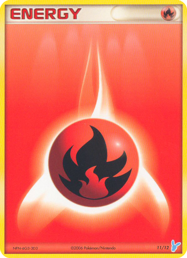 Fire Energy (11/12) - EX Trainer Kit 2 Minun Pokémon Card