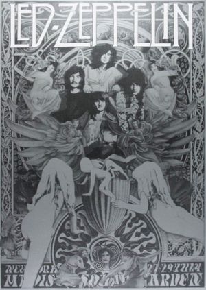 Led Zeppelin Madison Square Garden Commemorative Reprint 1973