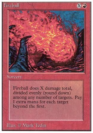 Fireball (Unlimited) Trading Card