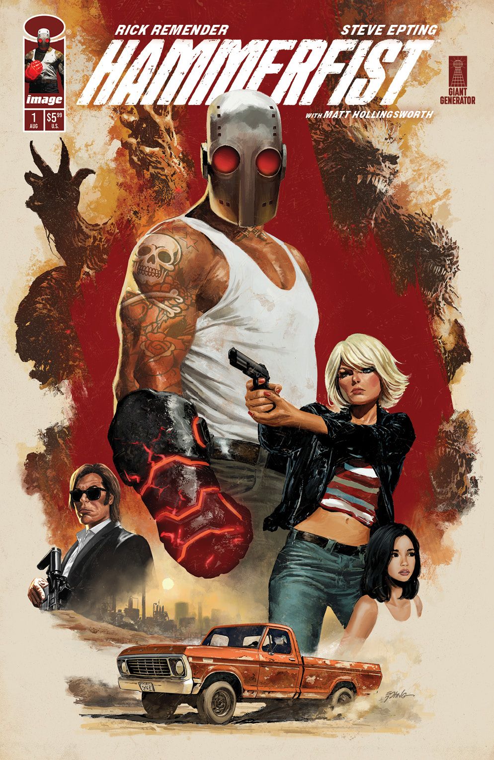 Hammerfist #1 Comic