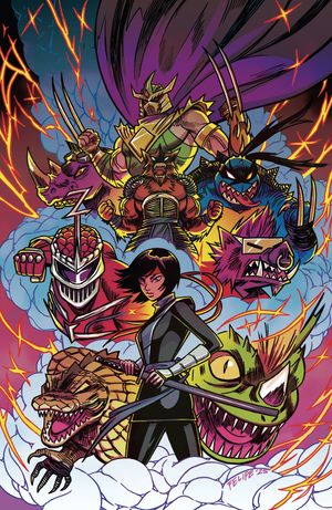 Mighty Morphin Power Rangers/ Teenage Mutant Ninja Turtles III #2 (J 1:250 Incv Full Art Smith)
