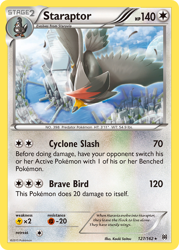 Staraptor (127/162) - BREAKthrough Pokémon Card