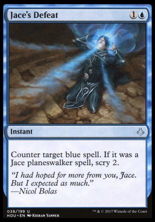 Jace's Defeat (Hour of Devastation) Trading Card