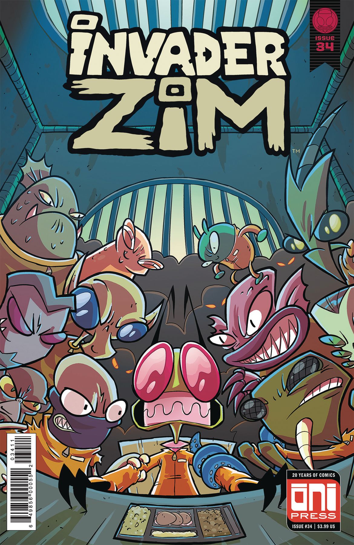Invader Zim #34 Comic