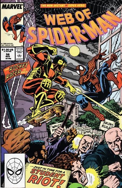 Web of Spider-Man #56 Comic
