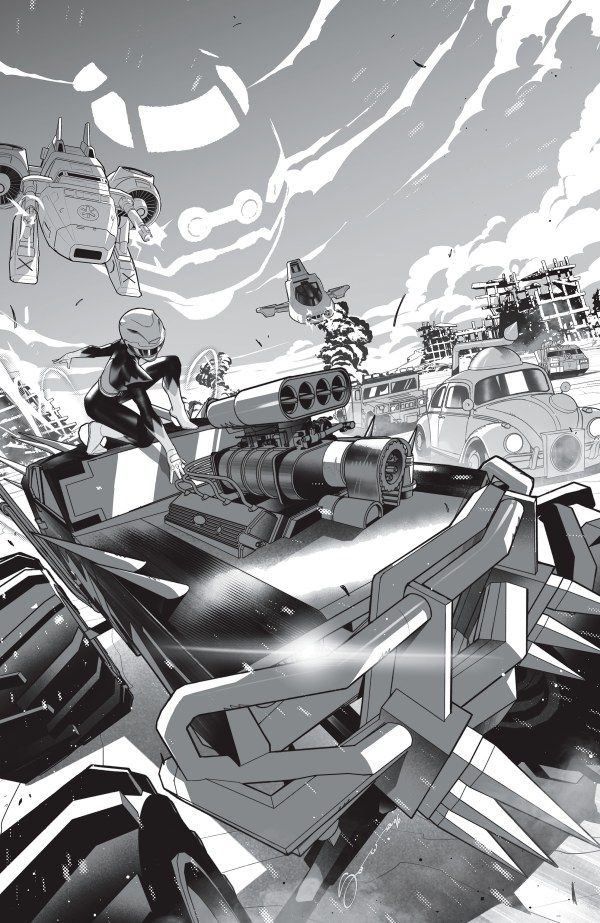 Power Rangers Unlimited #4 (Cover J Federico Sorressa Virgin Variant) Comic