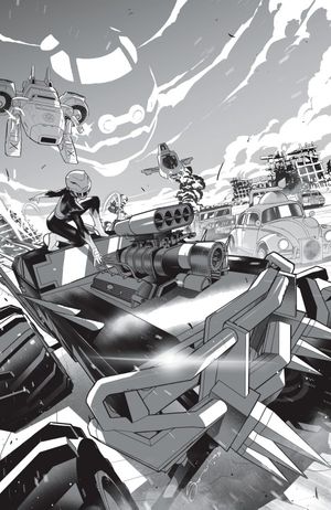 Power Rangers Unlimited #4 (Cover J Federico Sorressa Virgin Variant)