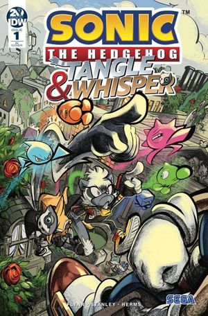 Sonic The Hedgehog Tangle & Whisper #1 (10 Copy Cover Skelly)
