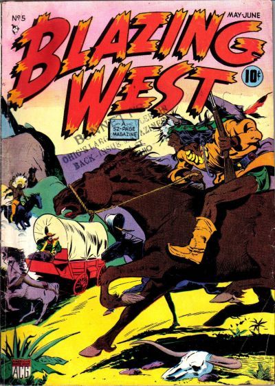 Blazing West #5 Comic