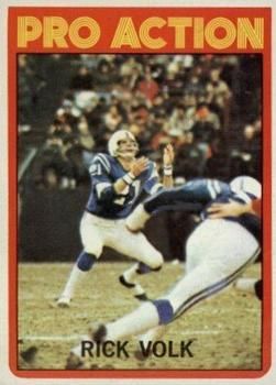 Rick Volk 1972 Topps #125 Sports Card